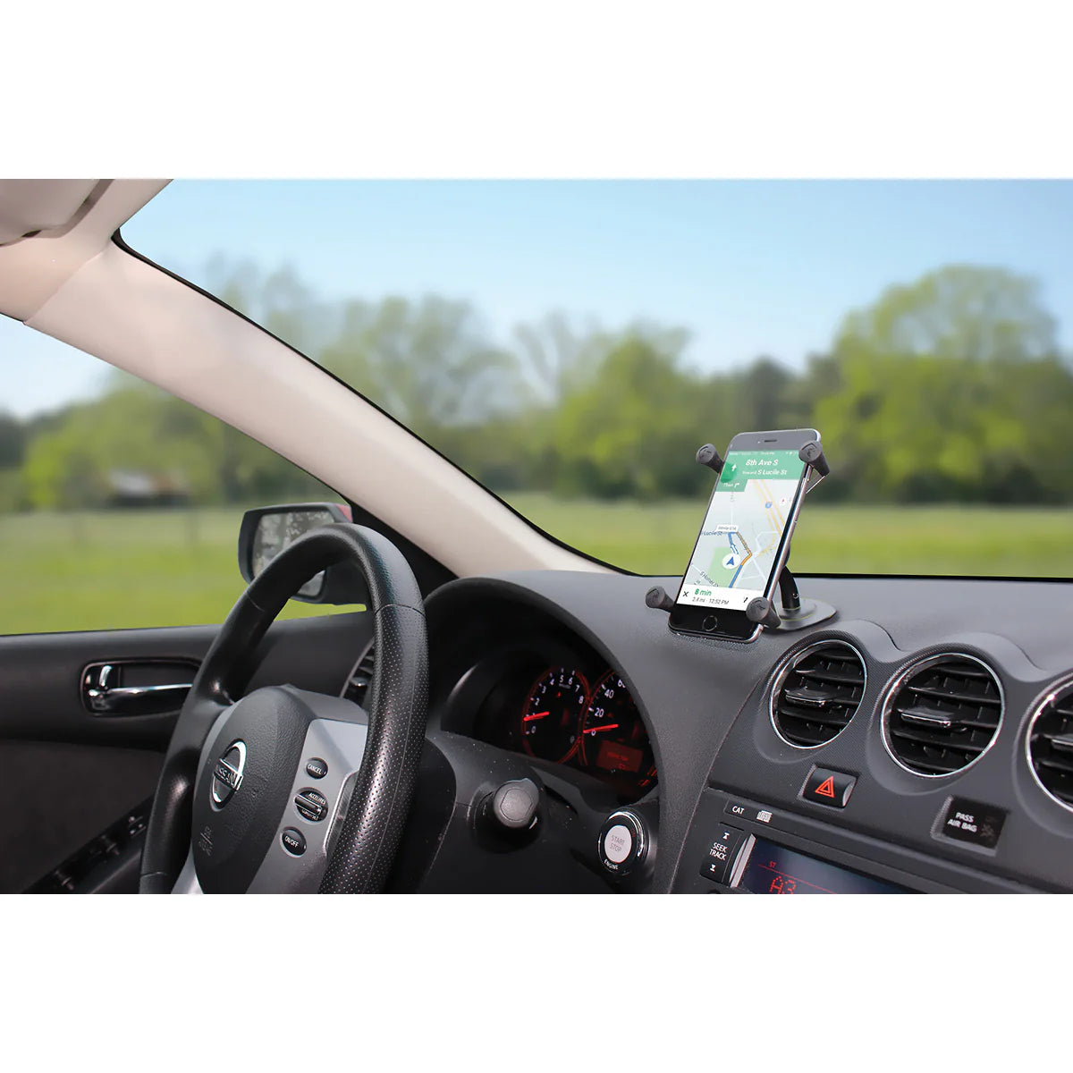 RAM MOUNT | RAM X-Grip Large Phone Holder with Lil Buddy Adhesive Dash Mount