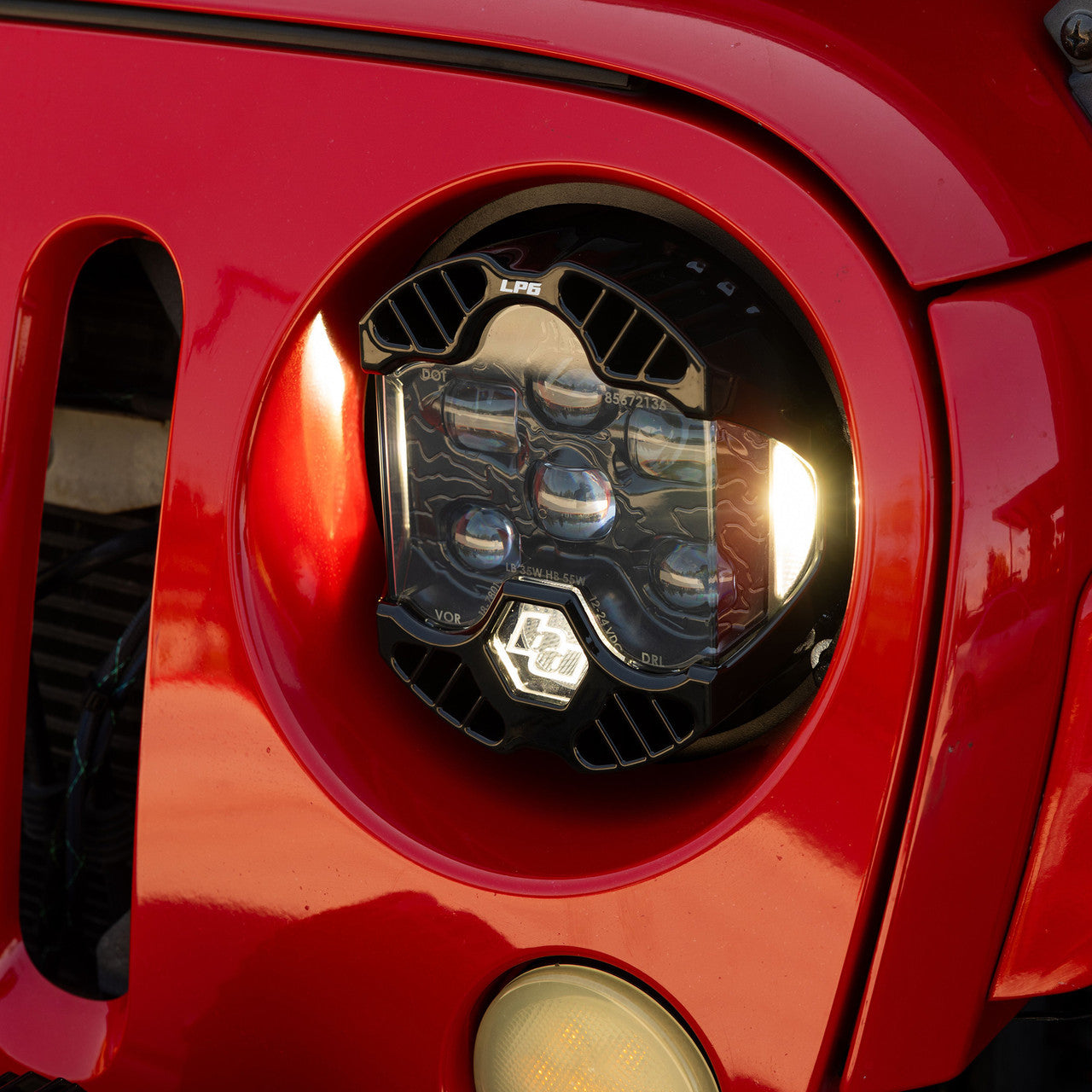 BAJA DESIGNS | DOT LP6 LED Headlight Kit - Jeep 2007-2018 Wrangler JK