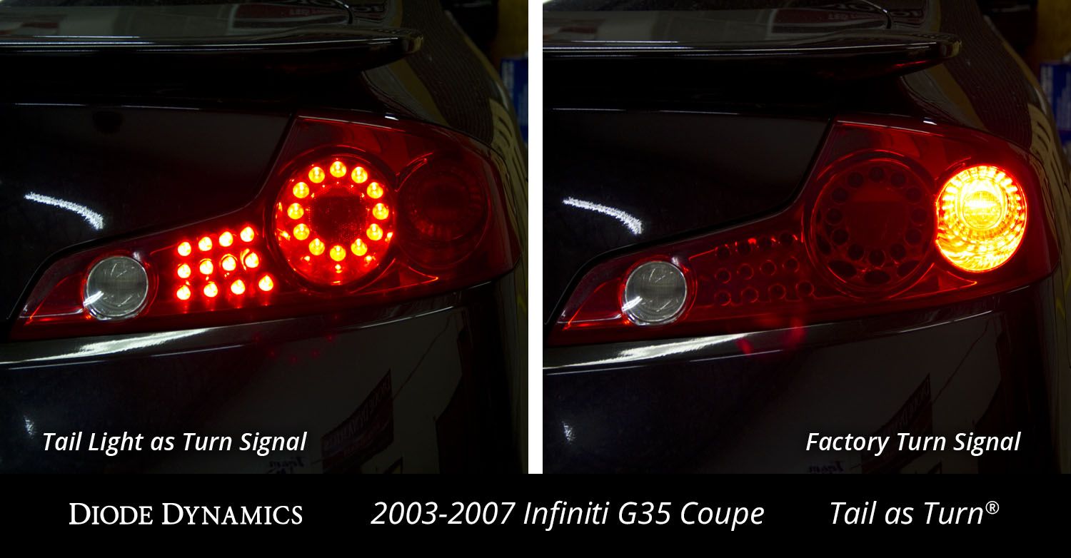 DIODE DYNAMICS | 2003-2007 Infiniti G35 Coupe Tail as Turn® Module (USDM) (Pair) (DD3011)