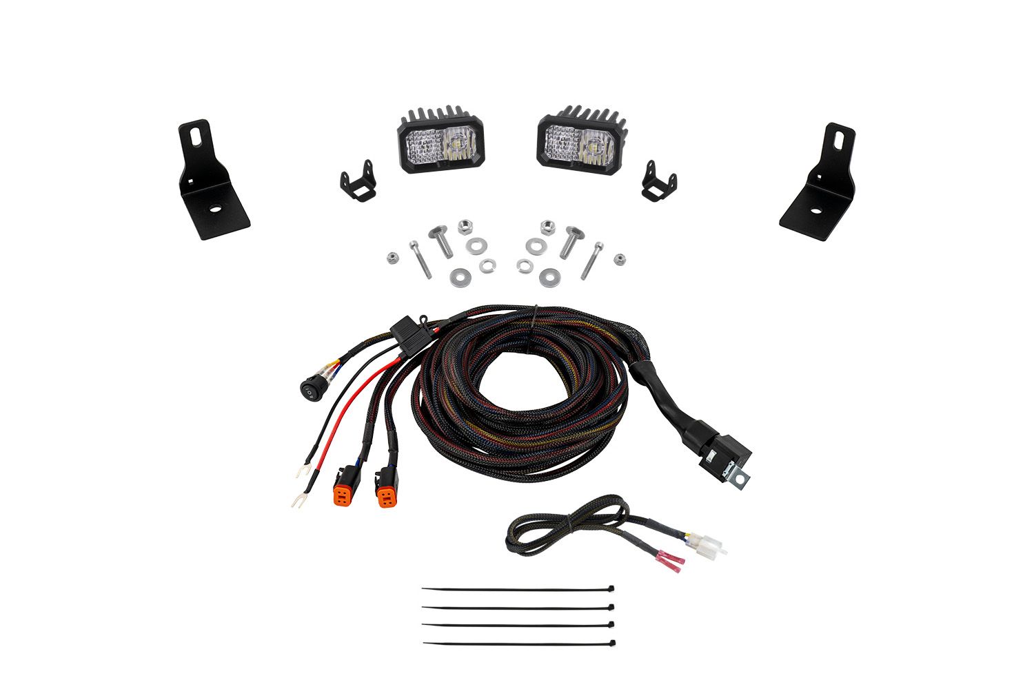 DIODE DYNAMICS | Ford Maverick 2022-2024 Stage Series Backlit Ditch Light Kit