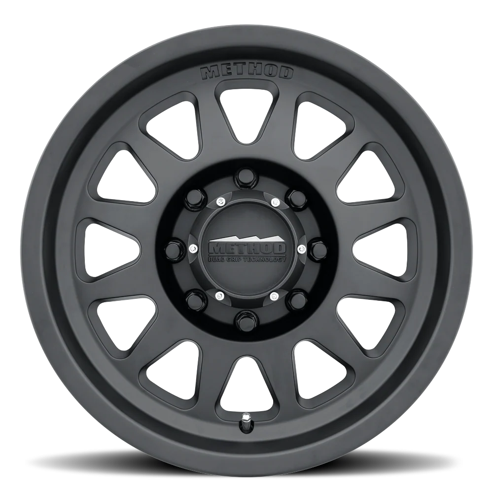 METHOD RACE WHEELS | 704 HD Matte Black Heavy Duty Bead Grip Single Wheel (MR70479080518H)