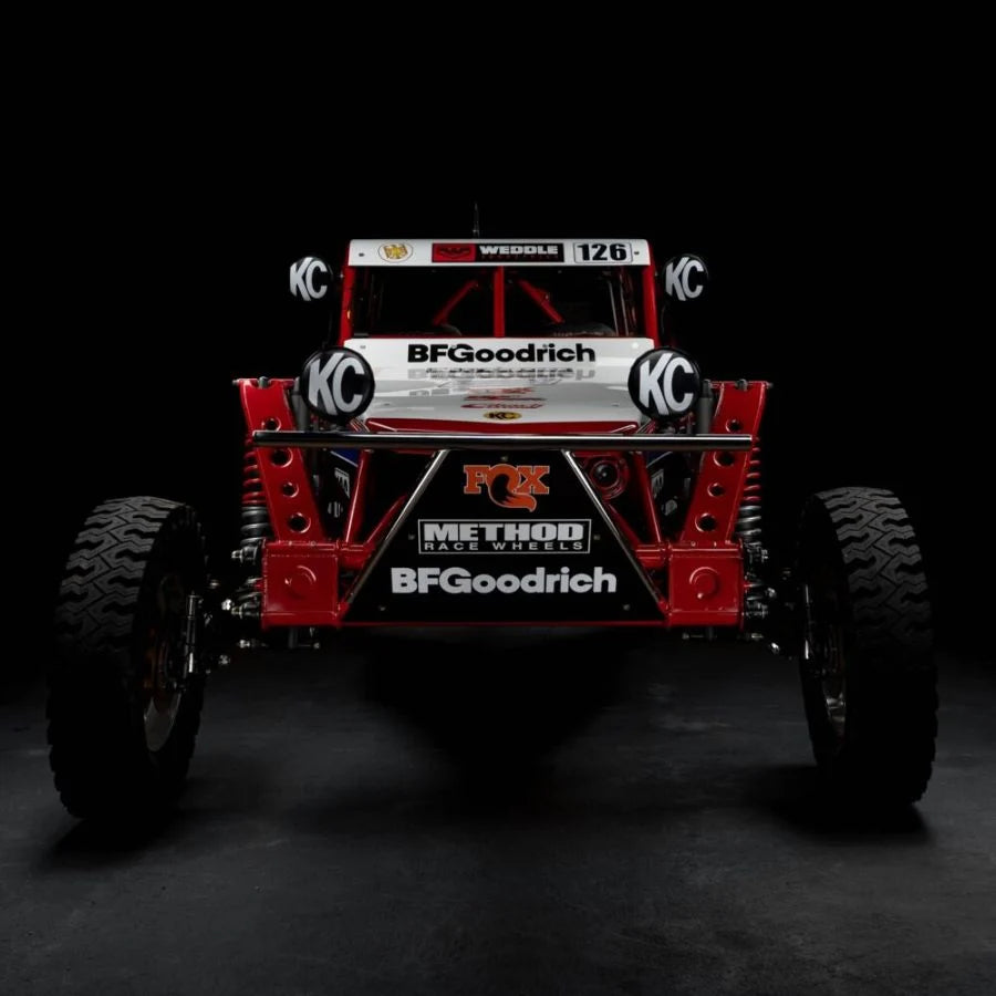 KC HILITES | 6" Light Cover - Soft Vinyl - Black / White KC Logo (5100)