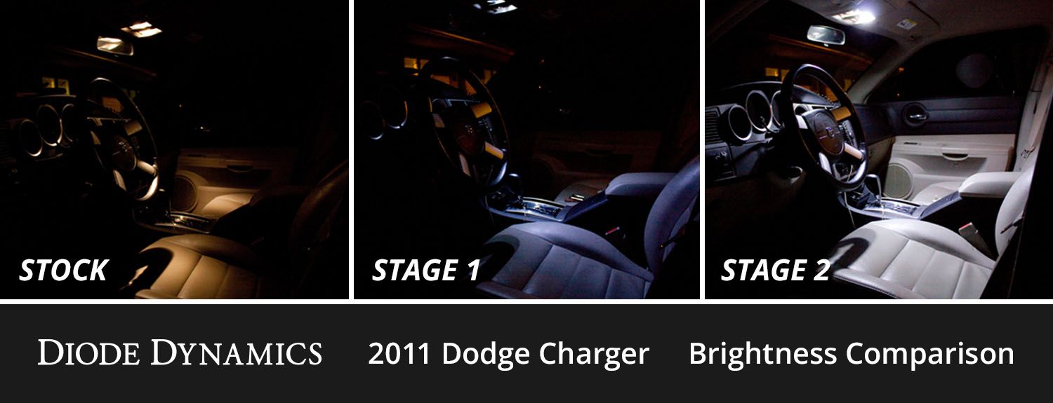 DIODE DYNAMICS | Dodge Charger 2011-2014 Interior LED Conversion Kit