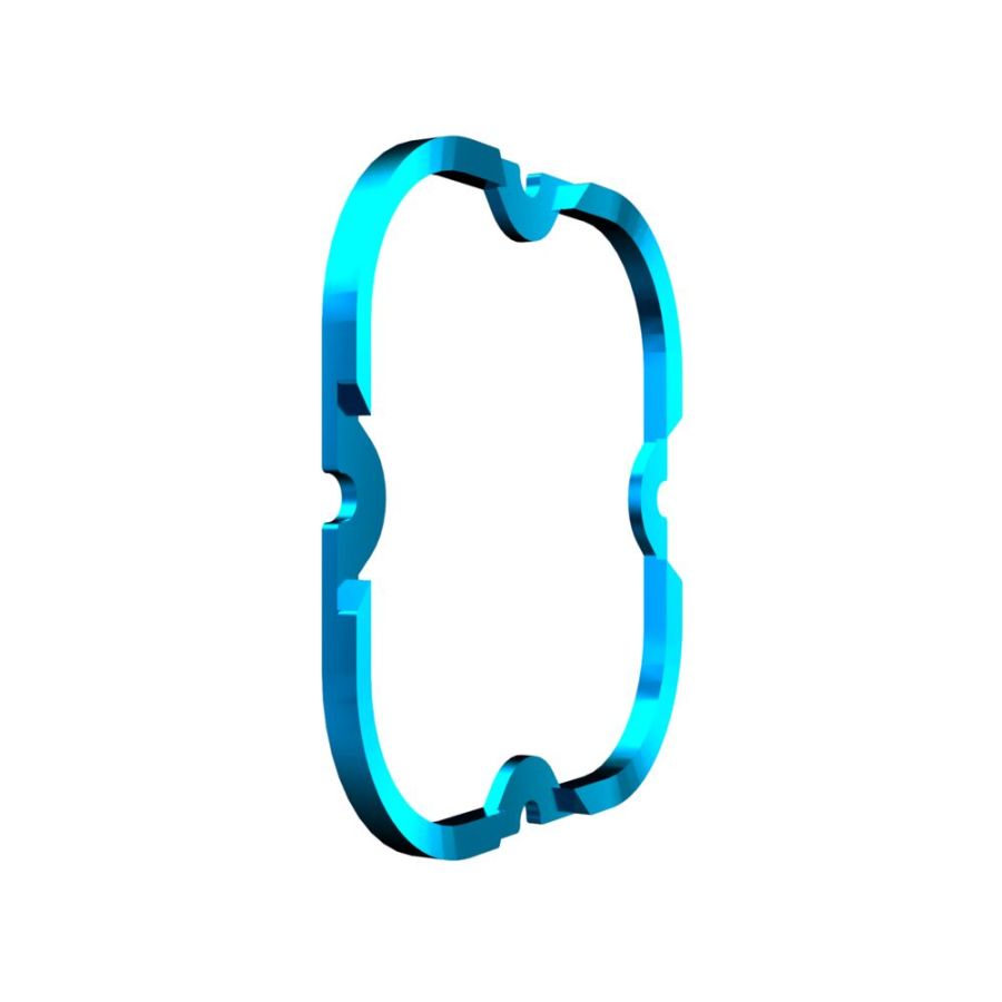 KC HILITES | FLEX ERA 4 - 1-Bezel Ring - ED Coated - Blue (30572)