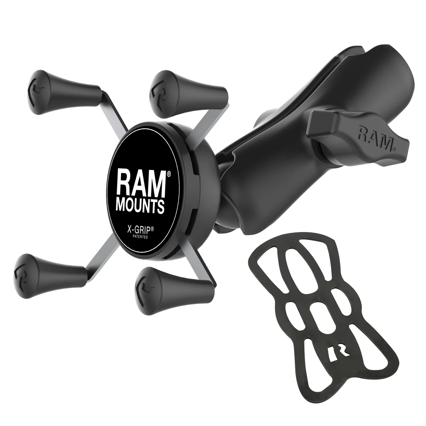 RAM MOUNTS | RAM X-Grip Phone Holder with Composite Double Socket Arm