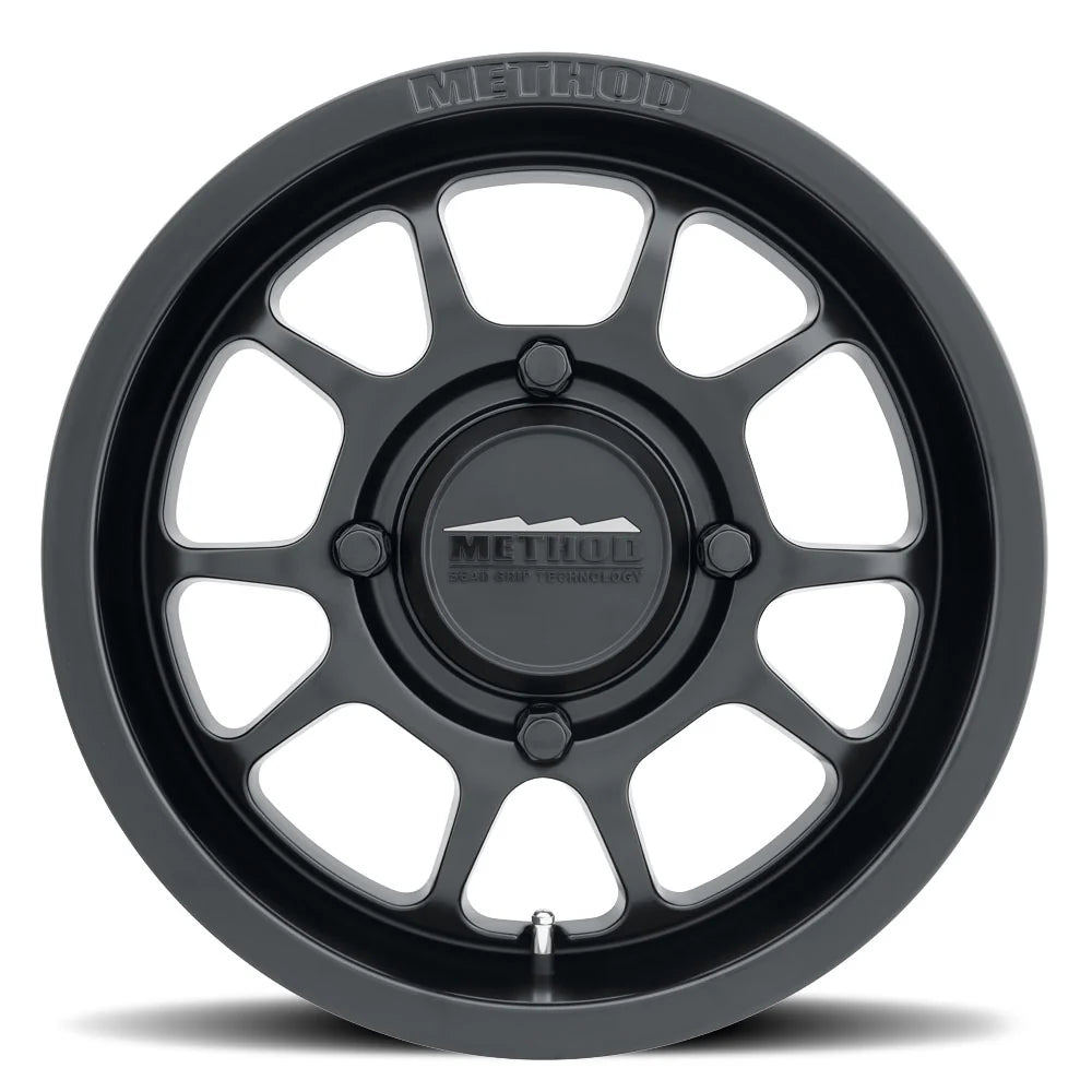 METHOD RACE WHEELS | 409 UTV Bead Grip Matte Black Single Wheel (MR40957047543)