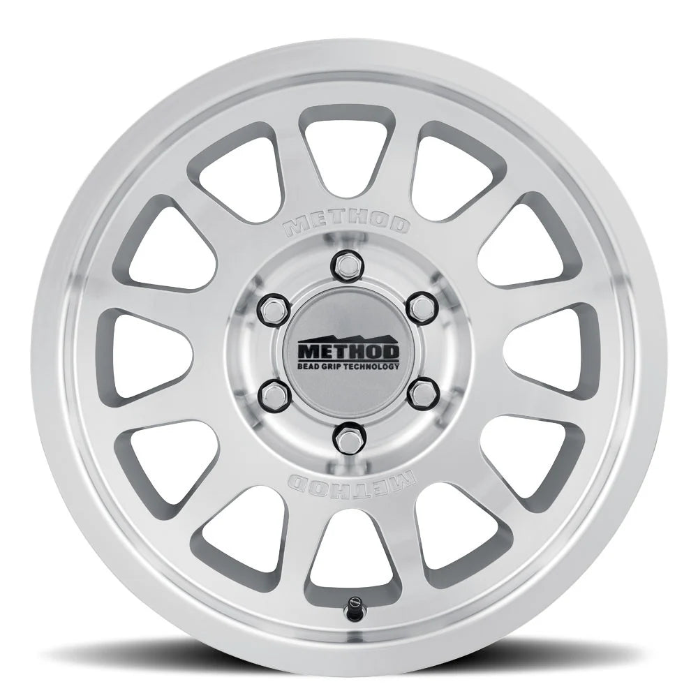 METHOD RACE WHEELS | 703 Machined Clear Coat Bead Grip Single Wheel (MR70378558335)