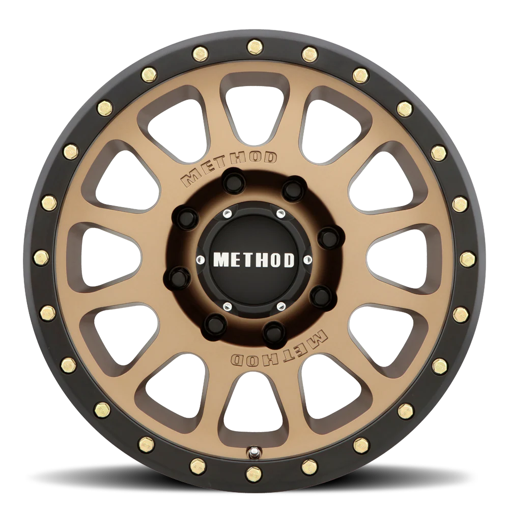 METHOD RACE WHEELS | 305 HD NV Method Bronze And Matte Black Lip Heavy Duty Single Wheel (MR30589080918H)