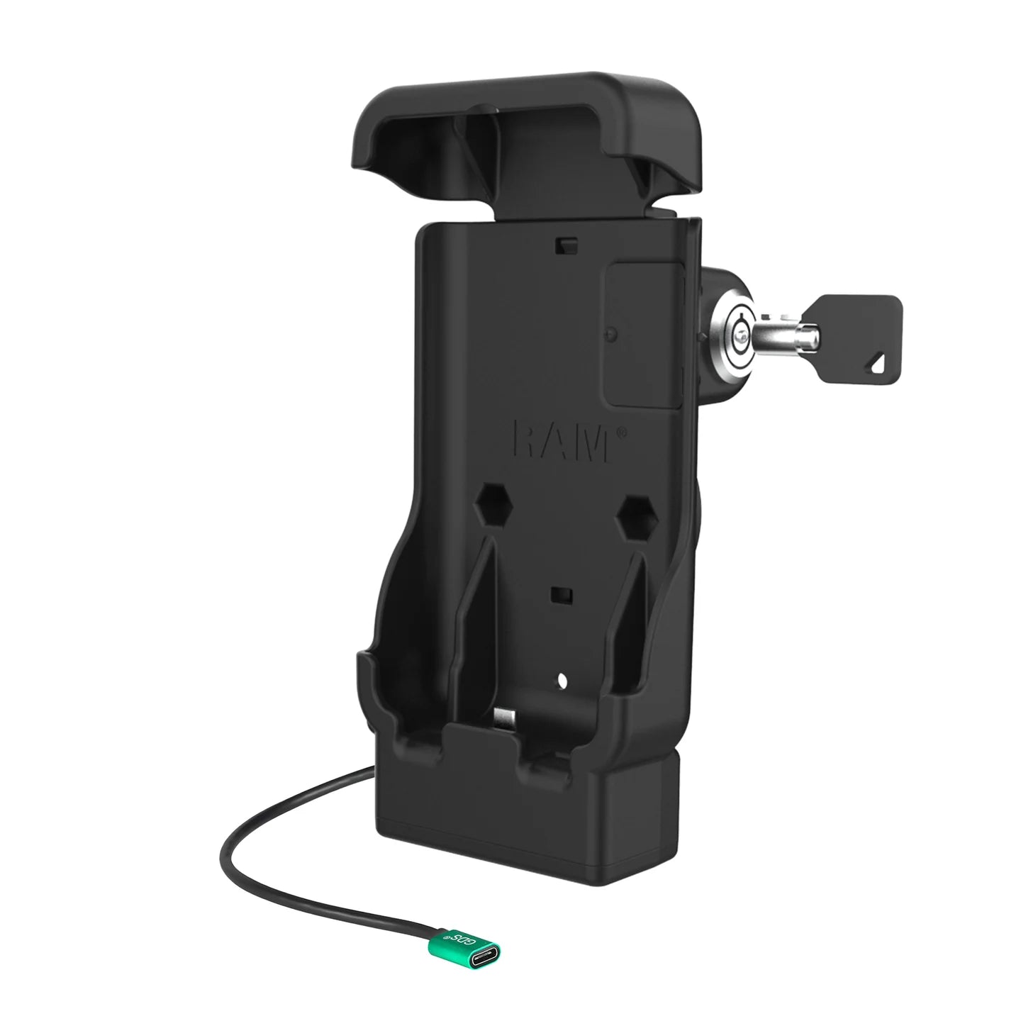 RAM MOUNTS | RAM Powered Locking Vehicle Dock for Zebra EM45