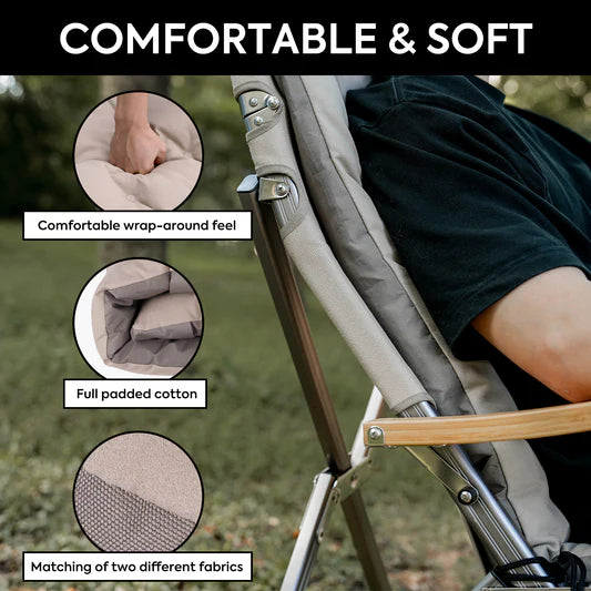ICECO | Flannel Cushion for High-back Camping Chair