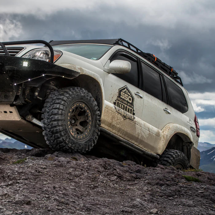 SOUTHERN STYLE OFFROAD | 4Runner 4th Gen & Lexus GX470 2003-2009 Weld On Rock Sliders (SSO-RSD-03-25)