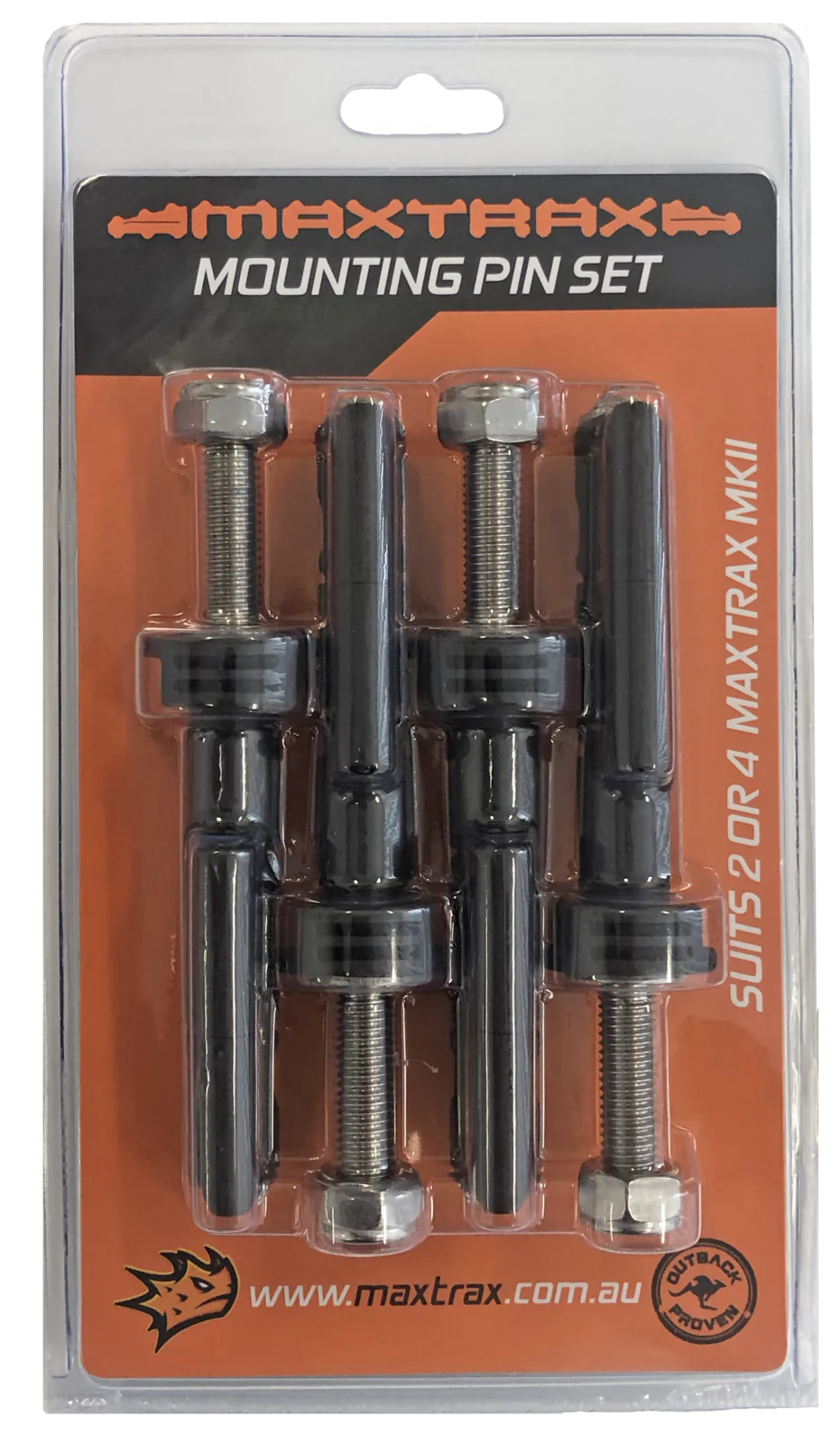 MAXTRAX | Mounting Pin Set MKII 17mm & 40mm (MTXMPS)-