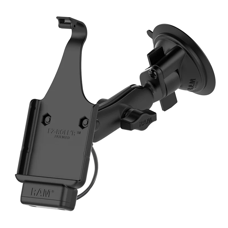 RAM MOUNTS | RAM Powered Suction Cup Mount for Samsung XCover Pro with Charger