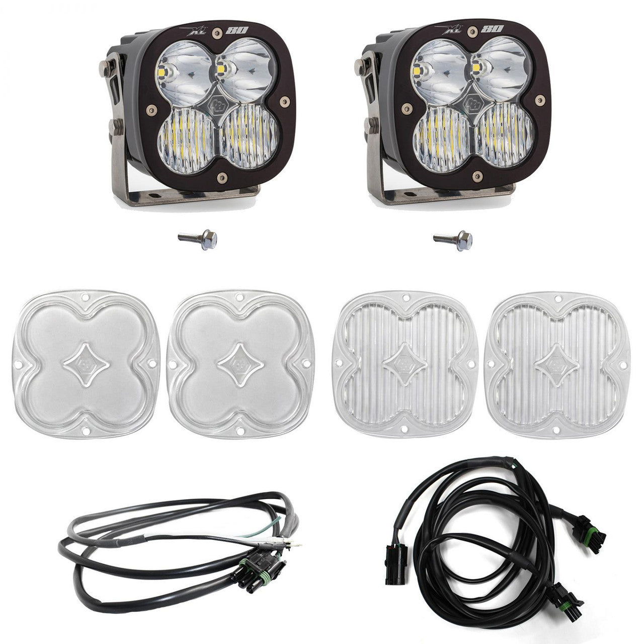 BAJA DESIGNS | Ford Bronco 2021-2024 & Bronco Raptor 2022-2023 XL80 A-Pillar Light Kit