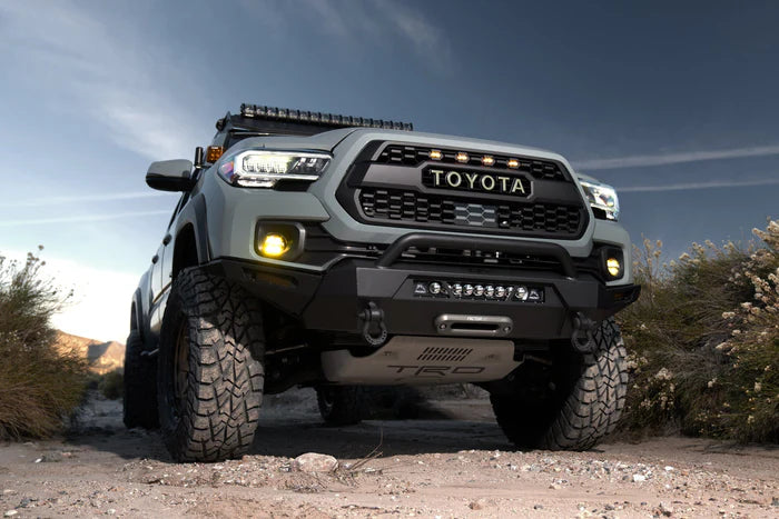 BODY ARMOR 4X4 | Tacoma 3rd Gen 2016-2023 Hiline Front Winch Bumper (TC-19339)