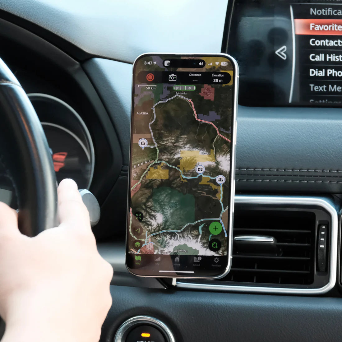 OFFROAM | Mazda CX-5 2017-2025 MagSafe-compatible Phone Mount