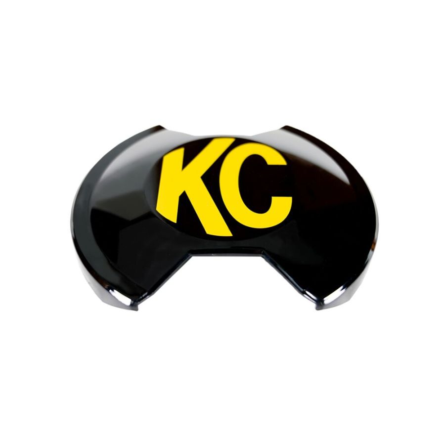 KC HILITES | 6" SlimLite LED - Light Shield / Hard Cover - Black (5109)