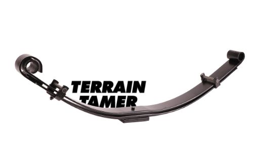 TERRAIN TAMER | Land Cruiser 40 Series BJ40/42 & FJ40 From 7/1980 Rear Parabolic Leaf Spring Raised Height 2" 881lb (TLC303P)