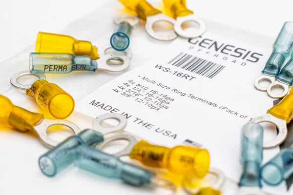 GENESIS OFFROAD | Multi-Size Ring Terminals (WS-16RT)