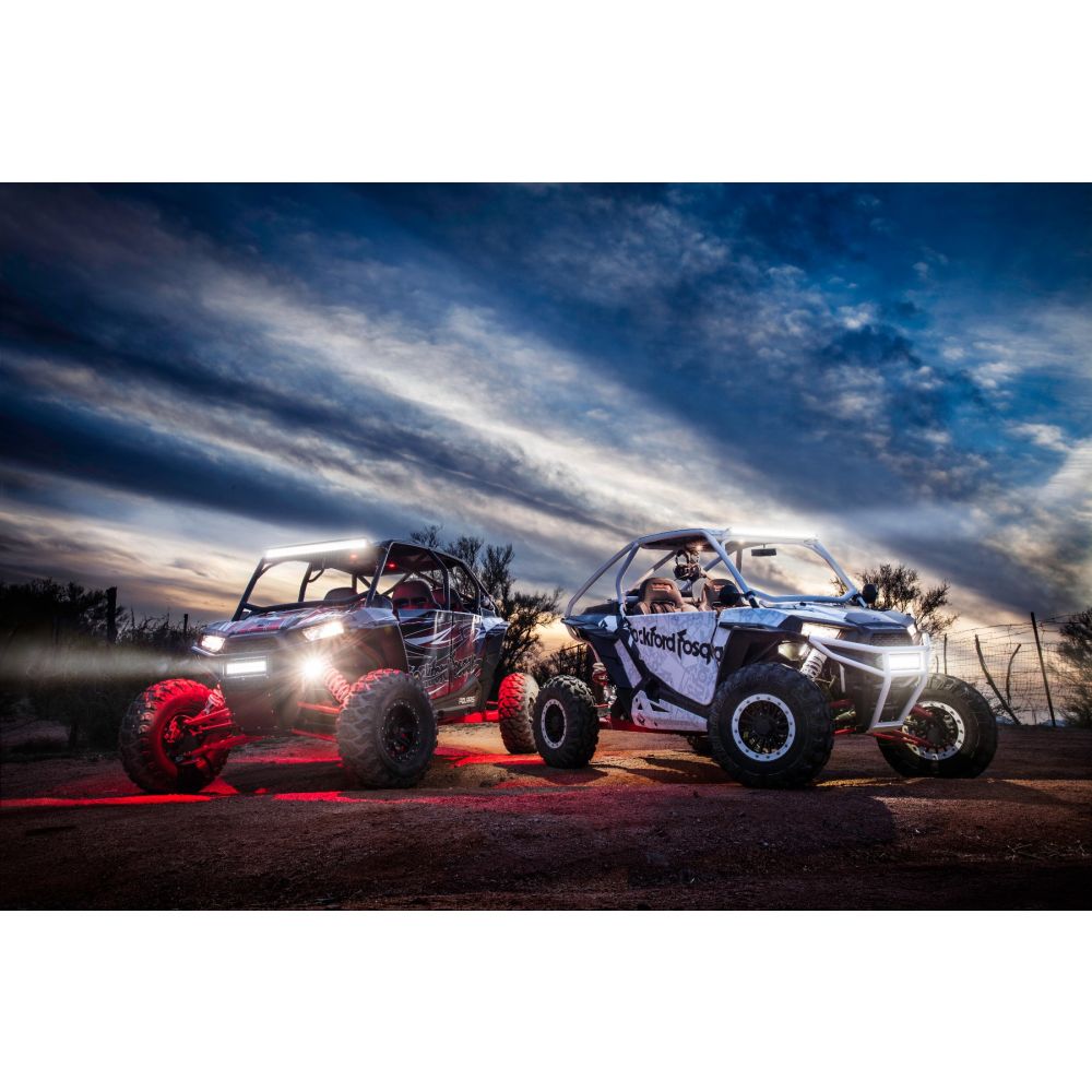 RIGID INDUSTRIES | A-Series Rock Light 6-Pack Kit Red (400263)
