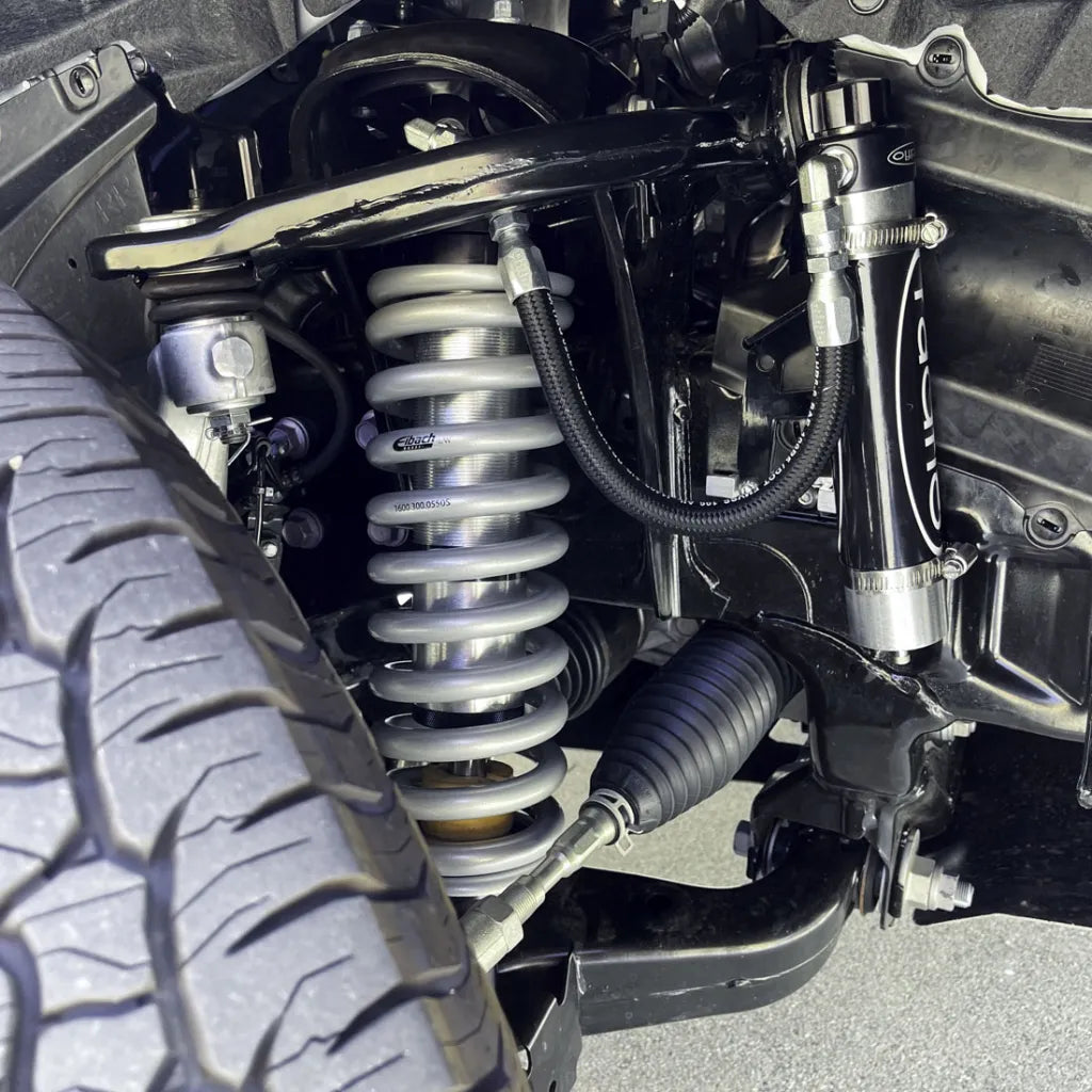 RADFLO SUSPENSION TECHNOLOGY | Tacoma 4th Gen (2024 - Present) Front Coilover Kit Remote Reservoir 2″ Lift (6CT-015-0R)