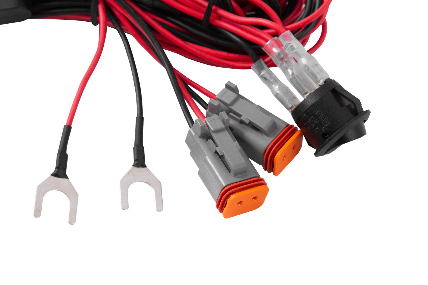 DIODE DYNAMICS | Light Duty Dual Output 2-Pin Offroad Wiring Harness (DD4033)