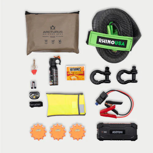 DECKED | Roadside Emergency OS Kit AKA the “Oh Sh*t” Kit (A0132-ROAD-ORG)