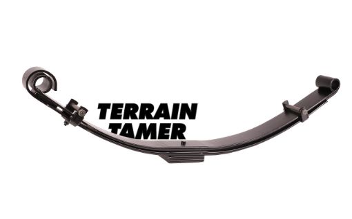 TERRAIN TAMER | Land Cruiser 40 Series BJ43/45/46 & FJ45 & HJ47 From 7/1980 Front Parabolic Leaf Spring Raised Height 2" 881lb (TLC007P)