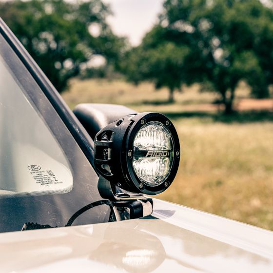 RIGID INDUSTRIES | Ford Bronco Sport 2021 A-Pillar LED Light Mounts (46709)