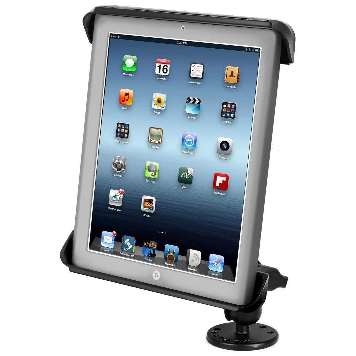RAM MOUNTS | RAM Tab-Tite Drill-Down Mount for Apple iPad 1-4 + More