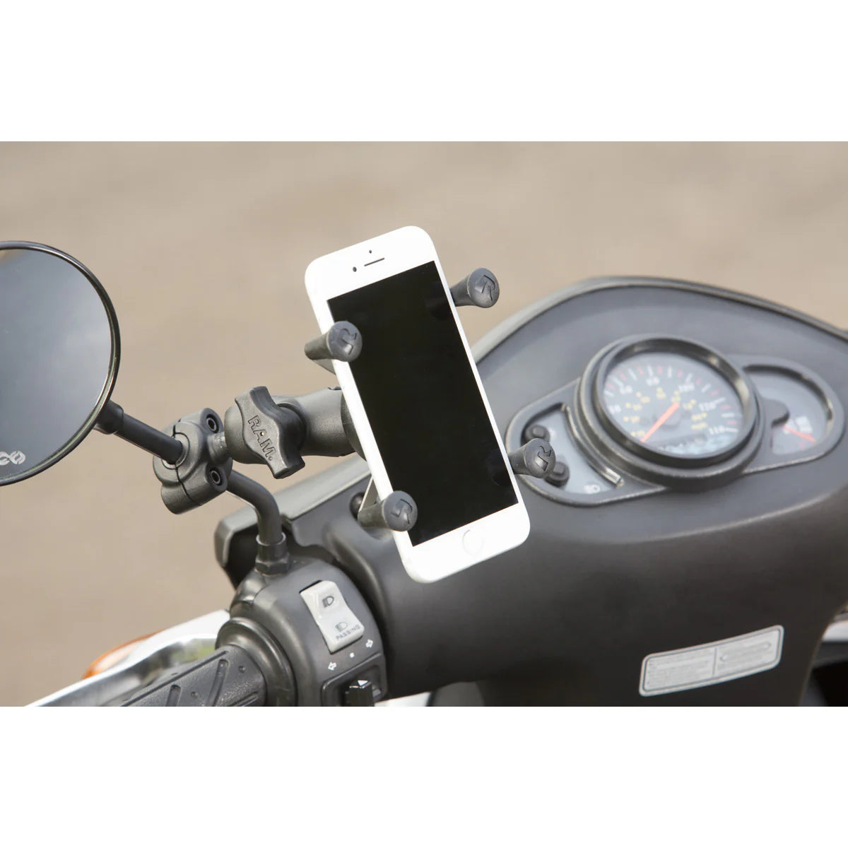 RAM MOUNTS | RAM X-Grip Phone Mount with RAM Torque Small Rail Base - Short