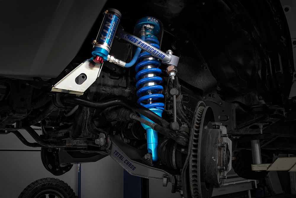 TOTAL CHAOS FABRICATION | Tacoma 3rd Gen (2016 - 2023) Lift Kit W/ Front & Rear 2.5 Inch Diameter Adjustable King Shocks (05-25-K2A)