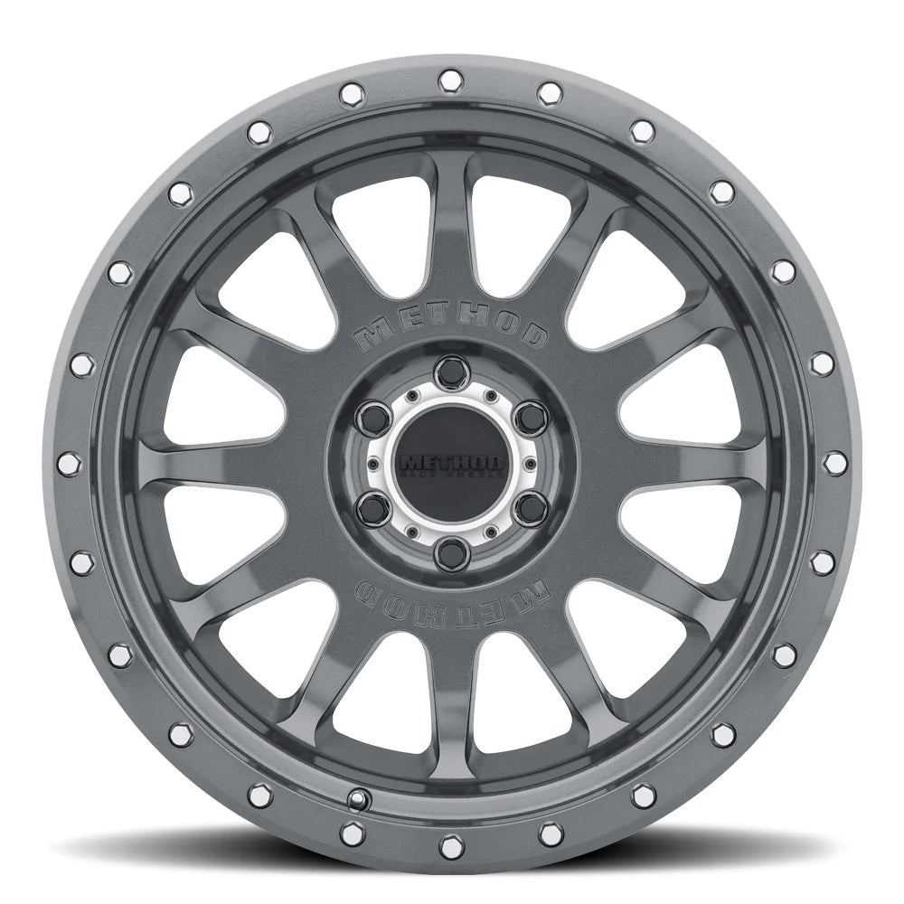 METHOD RACE WHEELS | 605 Markdown NV Gloss Titanium Standard Single Wheel (MR60521016824N)