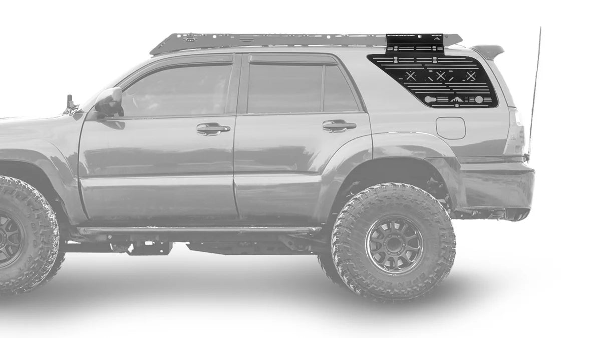 SHERPA EQUIPMENT | 4TH Gen 4Runner Window Panel