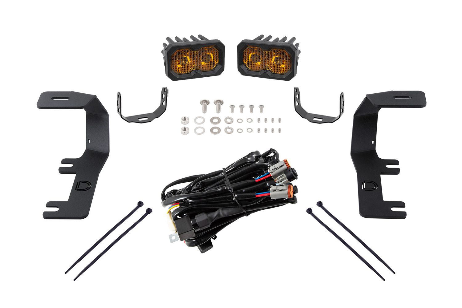 DIODE DYNAMICS | Chevrolet Silverado 1500 2014-2019 Stage Series Backlit Ditch Light Kit