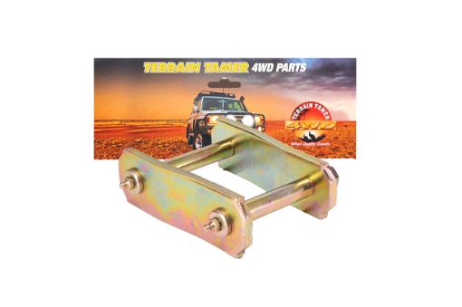 TERRAIN TAMER | Land Cruiser 70 Series HZJ76 & VDJ76 From 1/2007 Rear Greaseable Shackle Kit (TSK031)