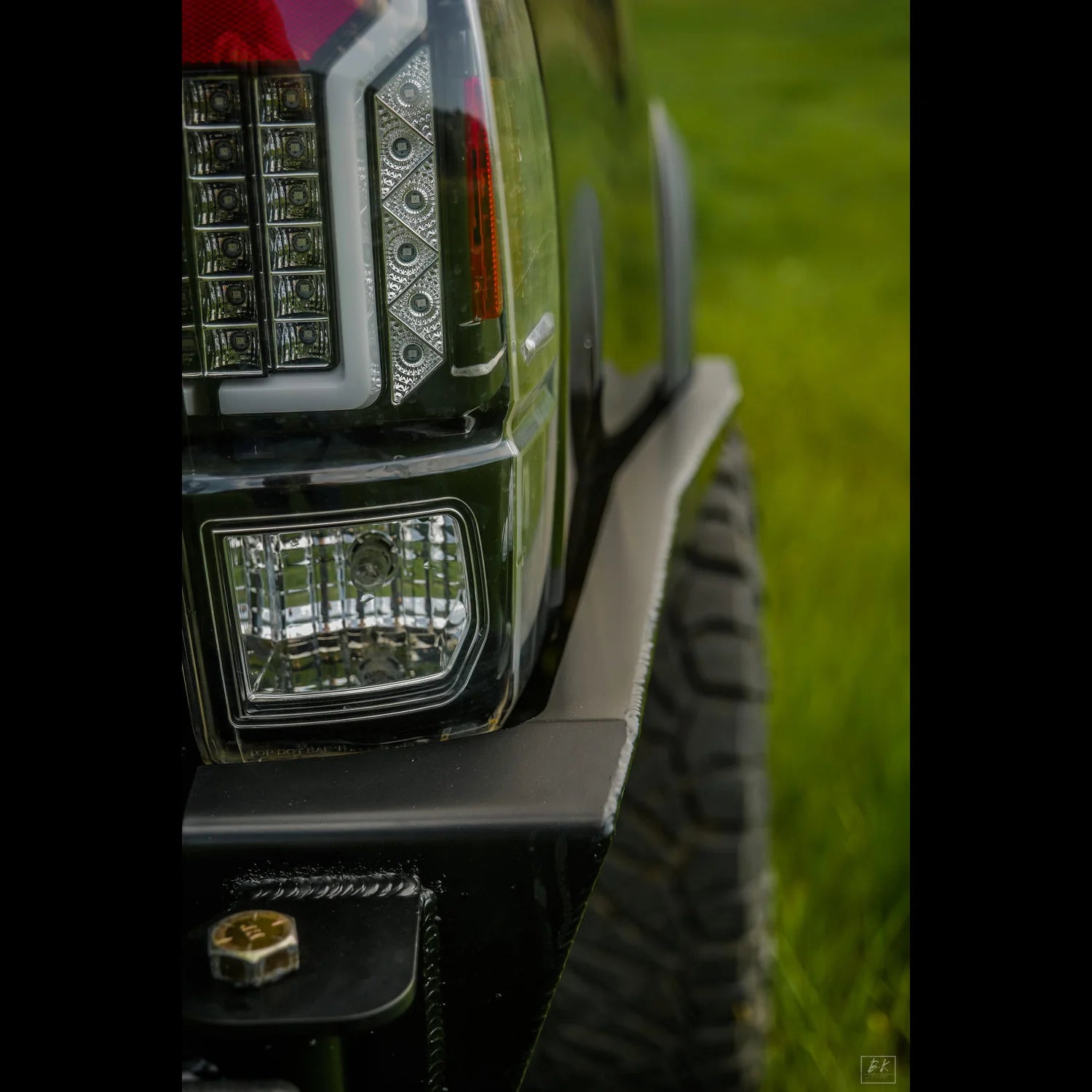 C4 FABRICATION | Tacoma 3rd Gen 2016-2023 Overland Series High Clearance Rear Bumper No Sides Tubes