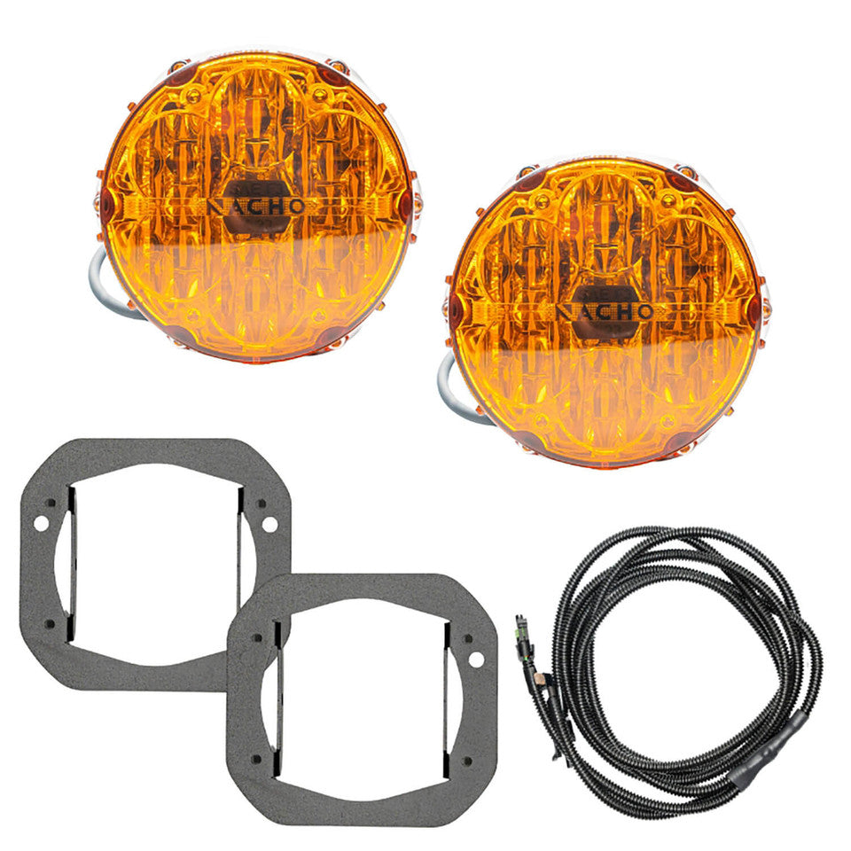 ARB 4X4 | Nacho SAE Only Amber Plug N Play Fog Light Kit (V3JW1KASO)