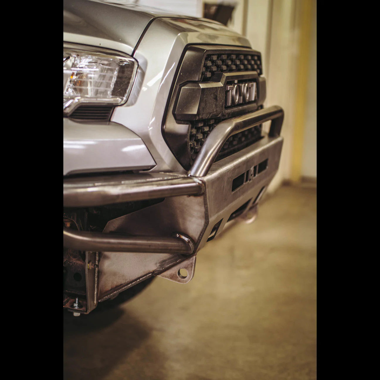 C4 FABRICATION | Tacoma 3rd Gen 2016-2023 Hybrid Front Bumper w/ Mid Height Bull Bar