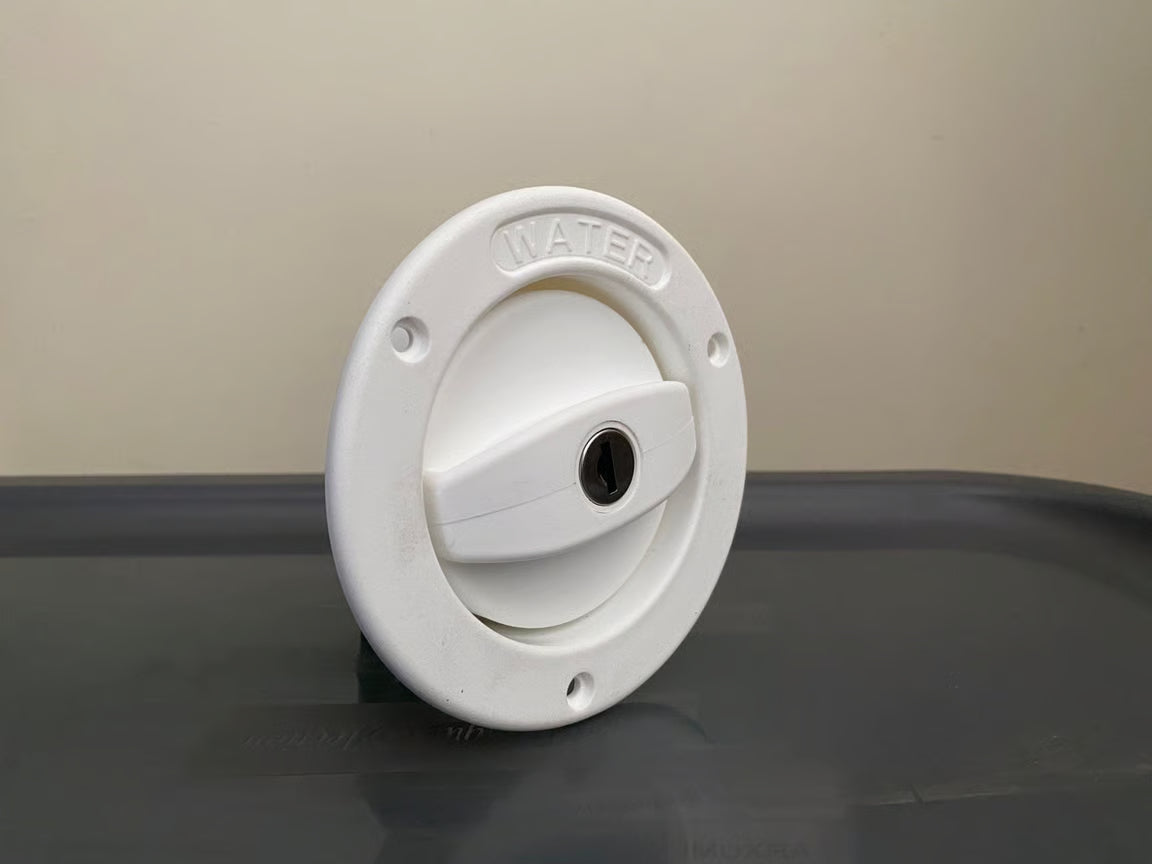 LONG RANGE AMERICA | Land Cruiser 70 Series (VDJ78) 90L Stainless Water Tank (TLC78V8SSW)