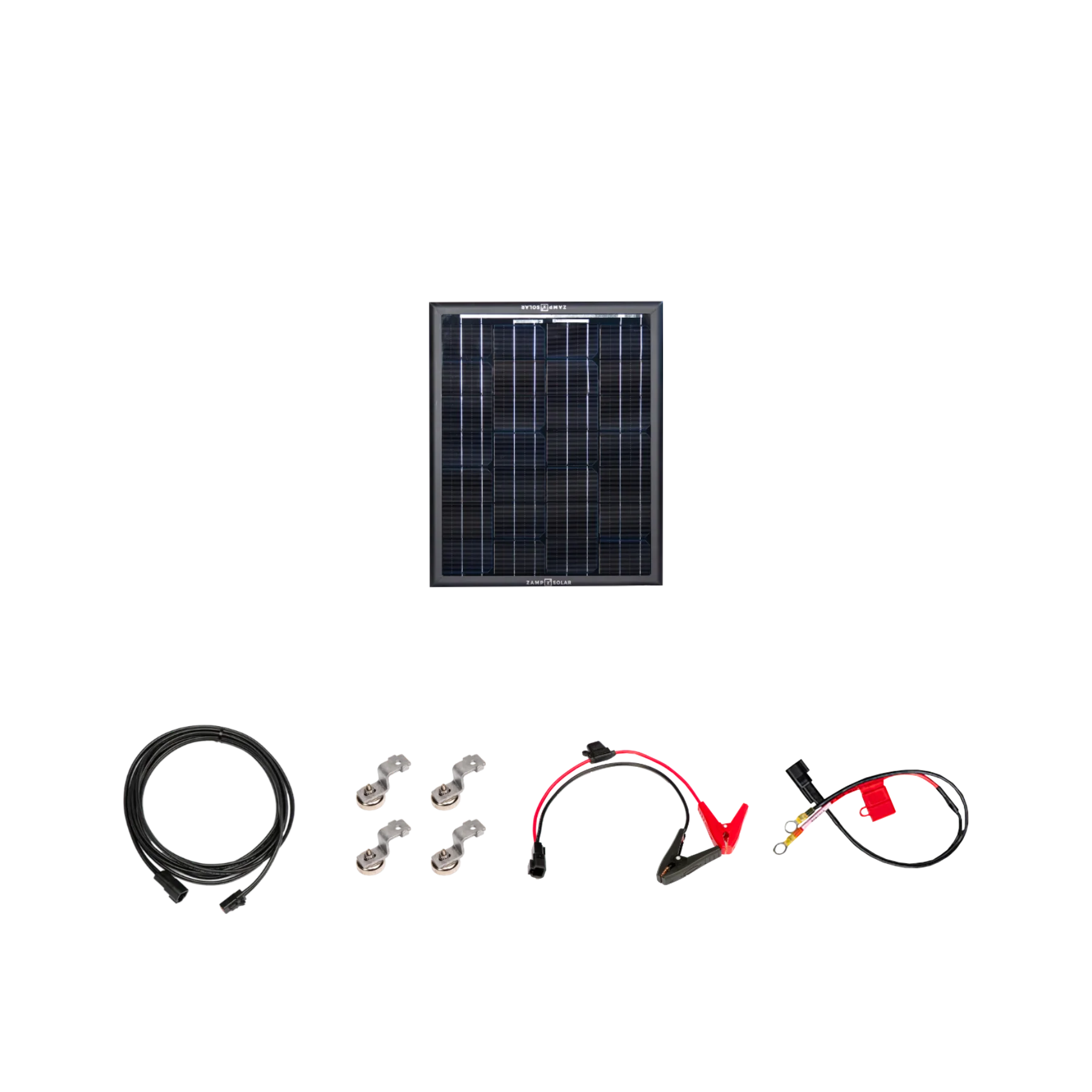 ZAMP SOLAR | OBSIDIAN Series 25 Watt Trickle Charge Kit Magnetic Mounts (KIT1019)