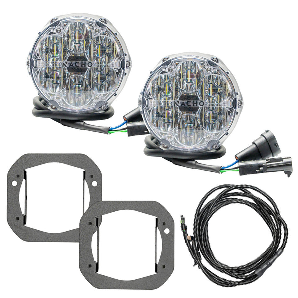 ARB 4X4 | Nacho SAE Only White Plug N Play Fog Light Kit (V3JW1KWSO)