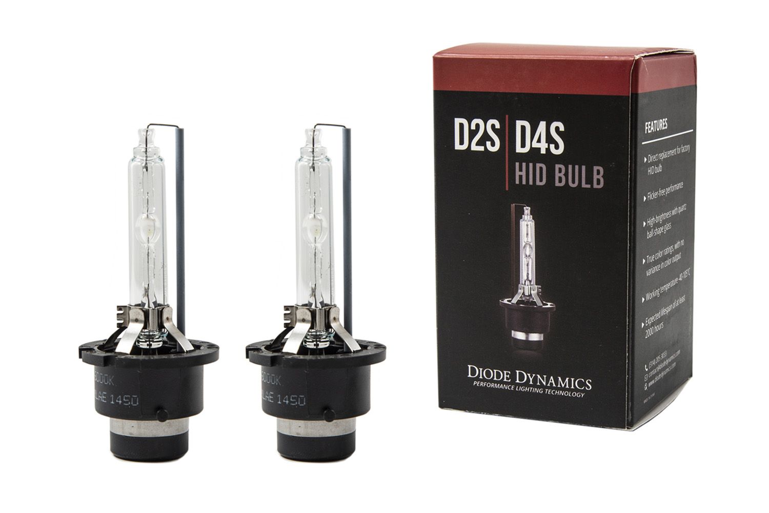 DIODE DYNAMICS | Replacement D2S HID Bulbs (Pair)