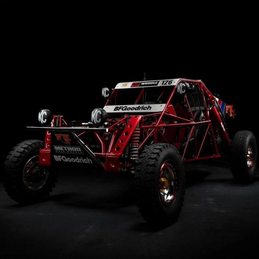 KC HILITES | 6" Light Cover - Soft Vinyl - Black / White KC Logo (5100)