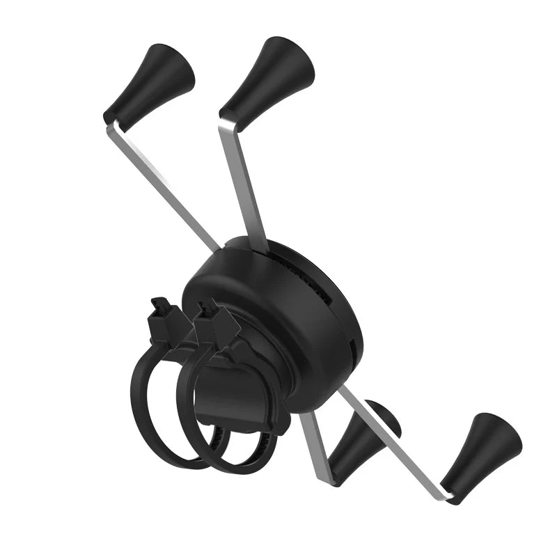 RAM MOUNTS | RAM X-Grip Large Phone Mount with Low-Profile Zip Tie Handlebar Base