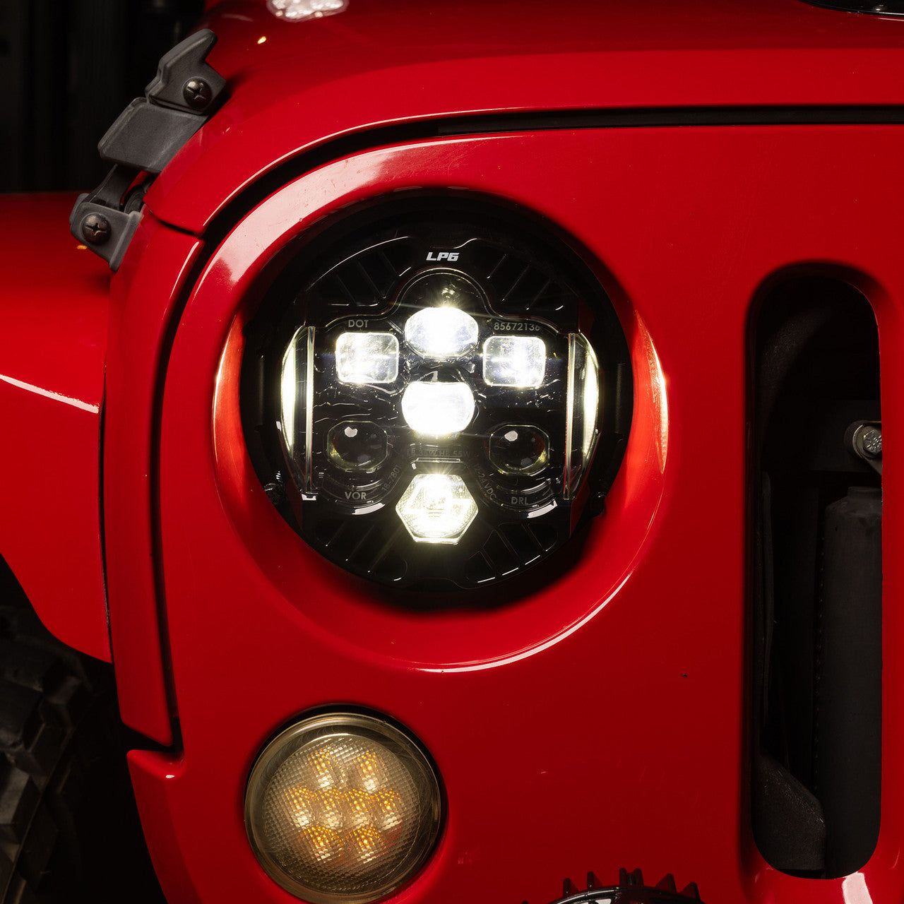 BAJA DESIGNS | DOT LP6 LED Headlight Kit - Jeep 2007-2018 Wrangler JK