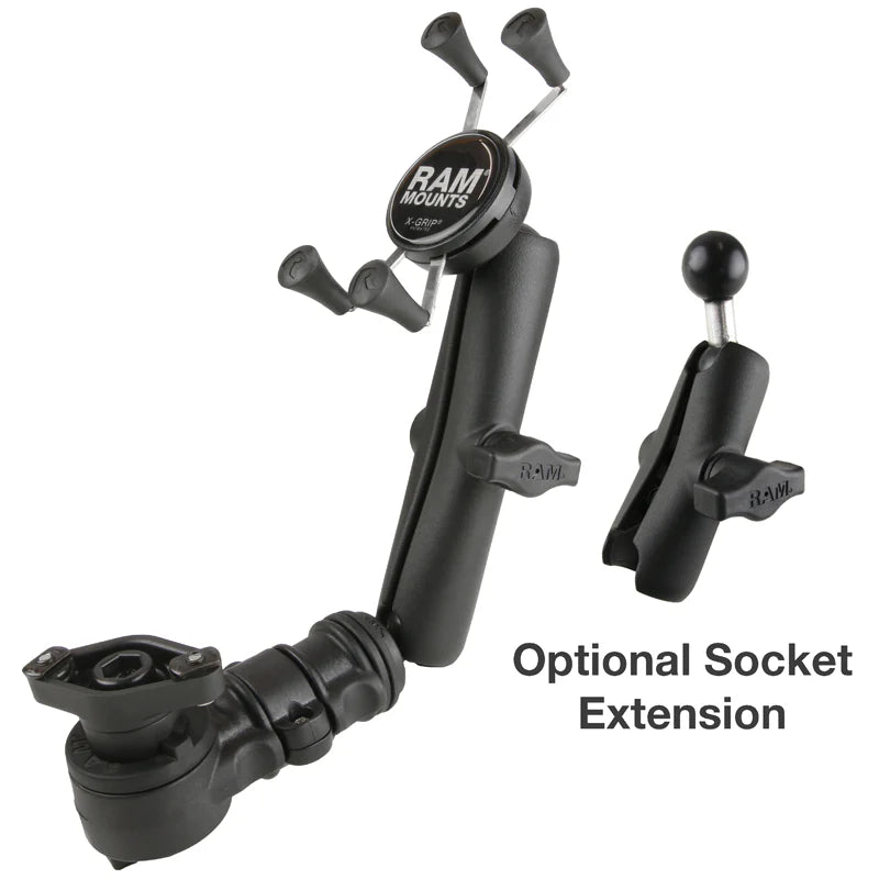 RAM MOUNTS | RAM Phone Mount for Wheelchair Armrests with Quick Release & Swivel