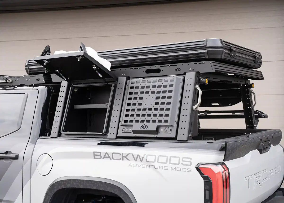 BACKWOODS ADVENTURE MODS | Tundra Overland Bed Rack Storage Box (5000-3015)