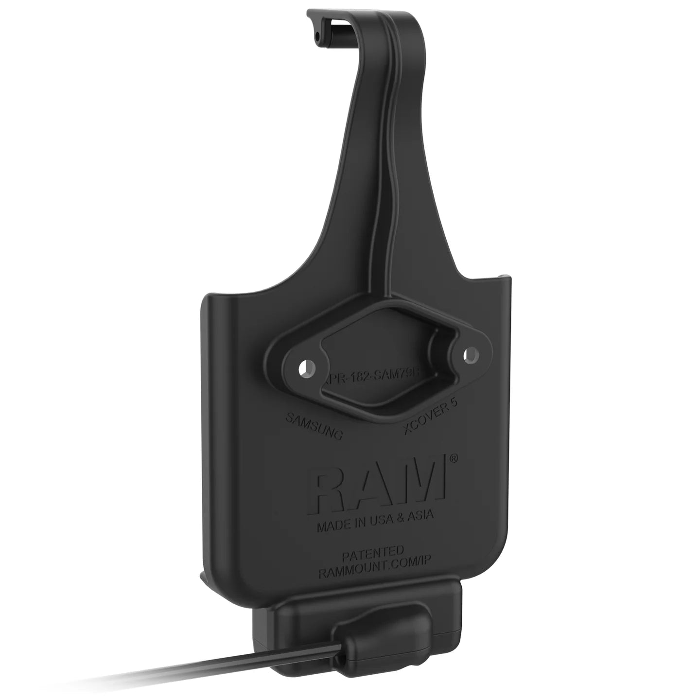 RAM MOUNTS | RAM EZ-Roll'r Powered Dock for Samsung XCover 5 with RAM Skin