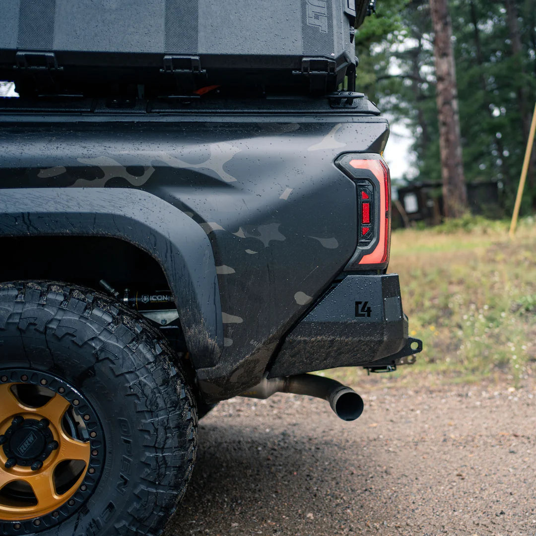 C4 FABRICATION | Tacoma 4th Gen 2024-2025 Overland Rear Bumper (1224-40200)
